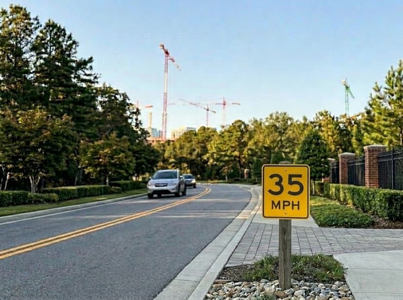 35 Mph Yellow