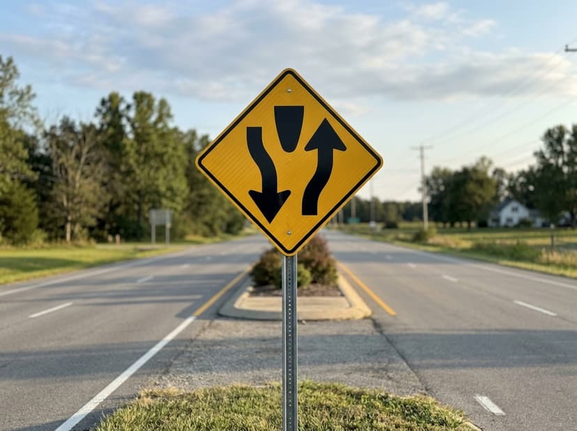 Divided Highway Begins