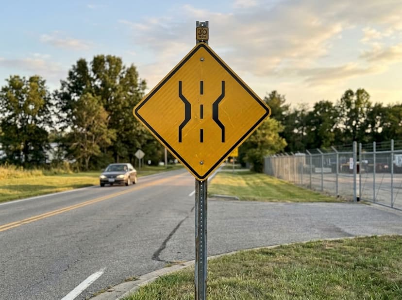 Road Narrows