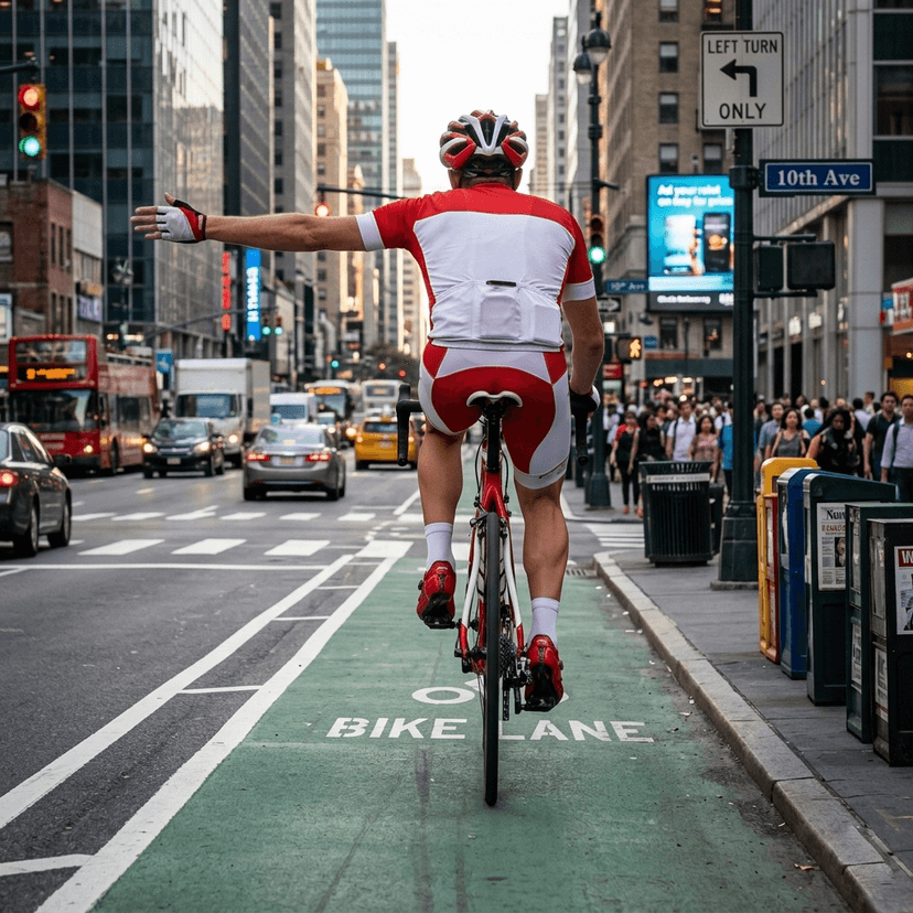 Bycicle Turn Left
