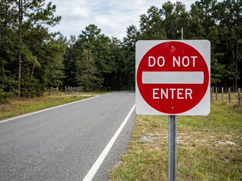 Do Not Enter