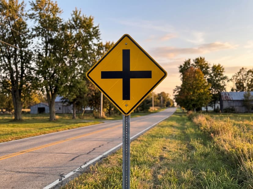 Four Way Intersection