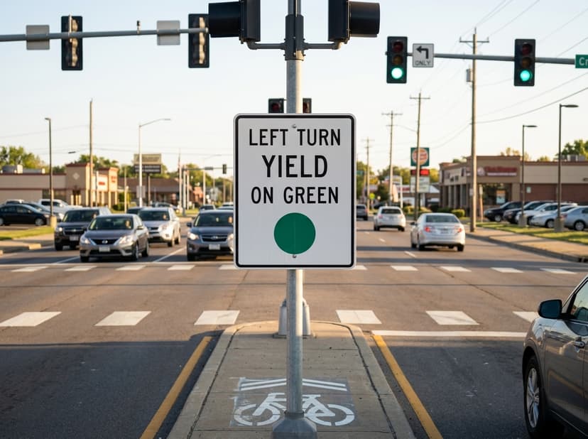 Left Turn Yield On Green