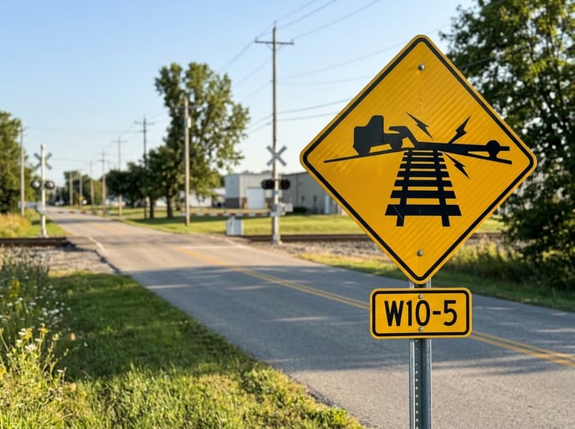 Low Ground Railroad Crossing