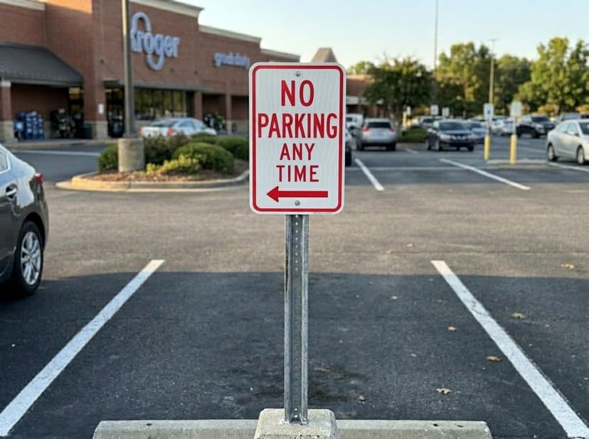 No Parking Any Time