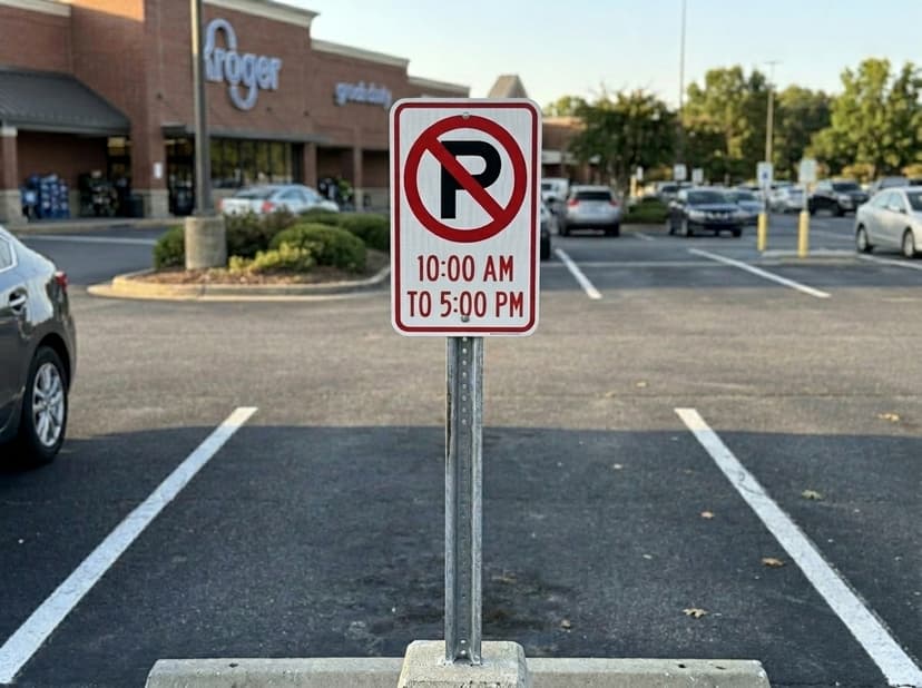 No Parking From 10 To 5