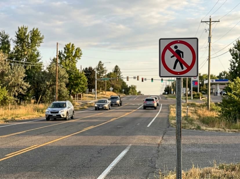 No Pedestrians
