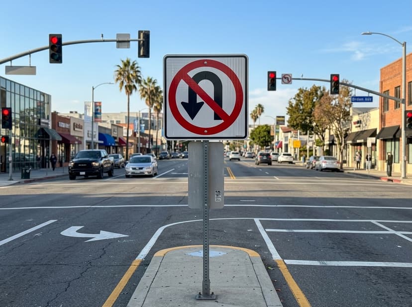 No U Turn