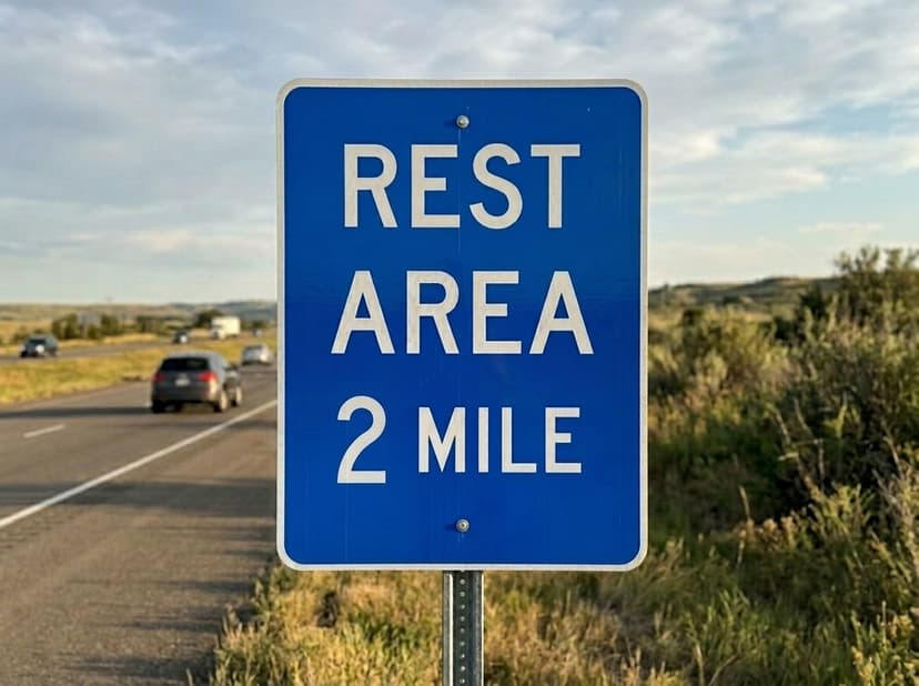 Rest Area 2 Miles