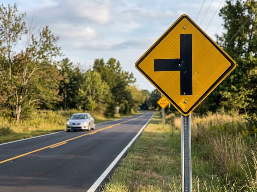 Side Road Left
