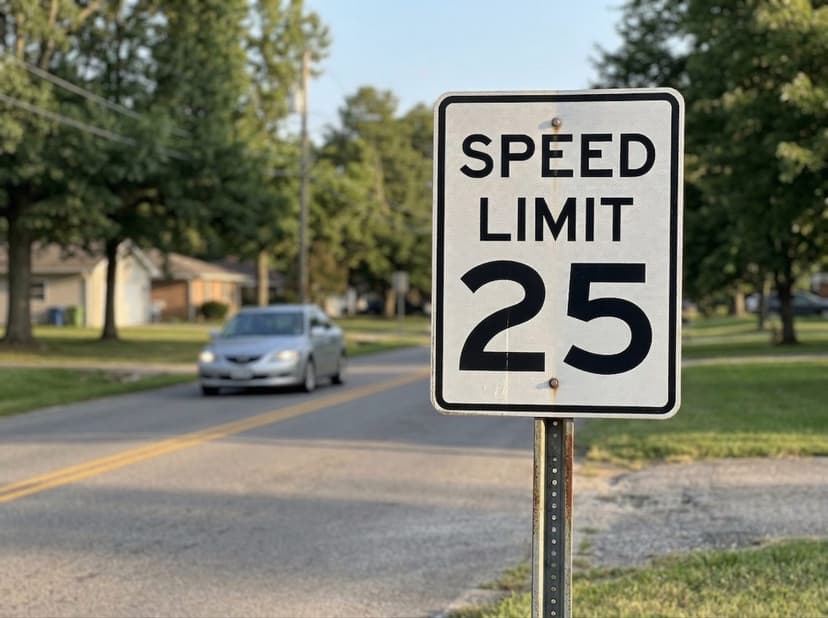 Speed Limit 25